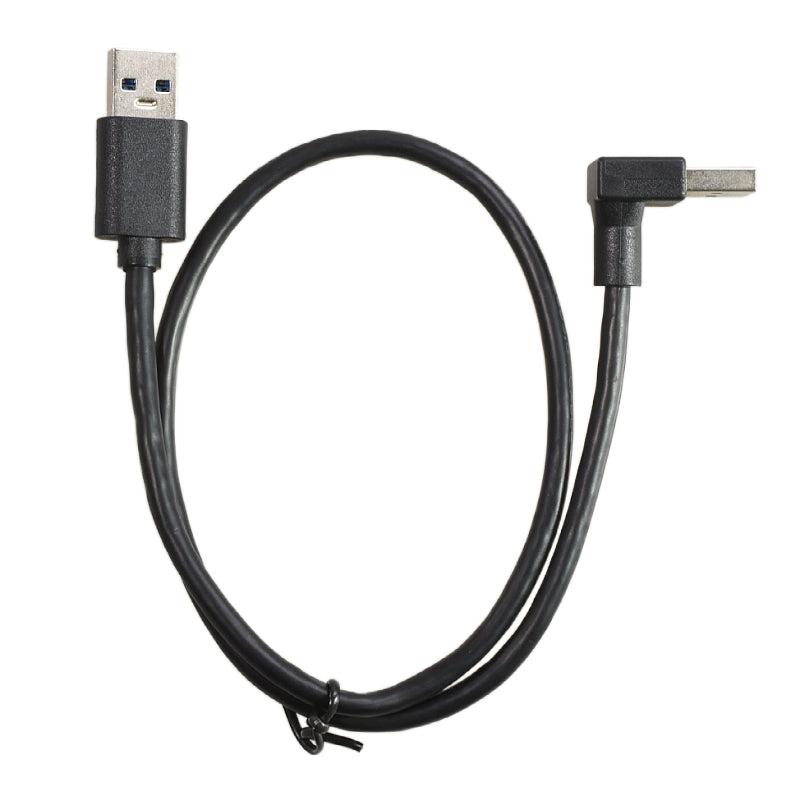 Dirsək sağ bucaq usb3.0 kişidən kişiyə məlumat uzatma kabeli ikitərəfli 3.0 mobil sərt disk qutusu şarj üçün laptop radiatoru interfeysi yuxarı, aşağı, sol və sağ USB3.0 məlumat kabeli 90 dərəcə dirsək