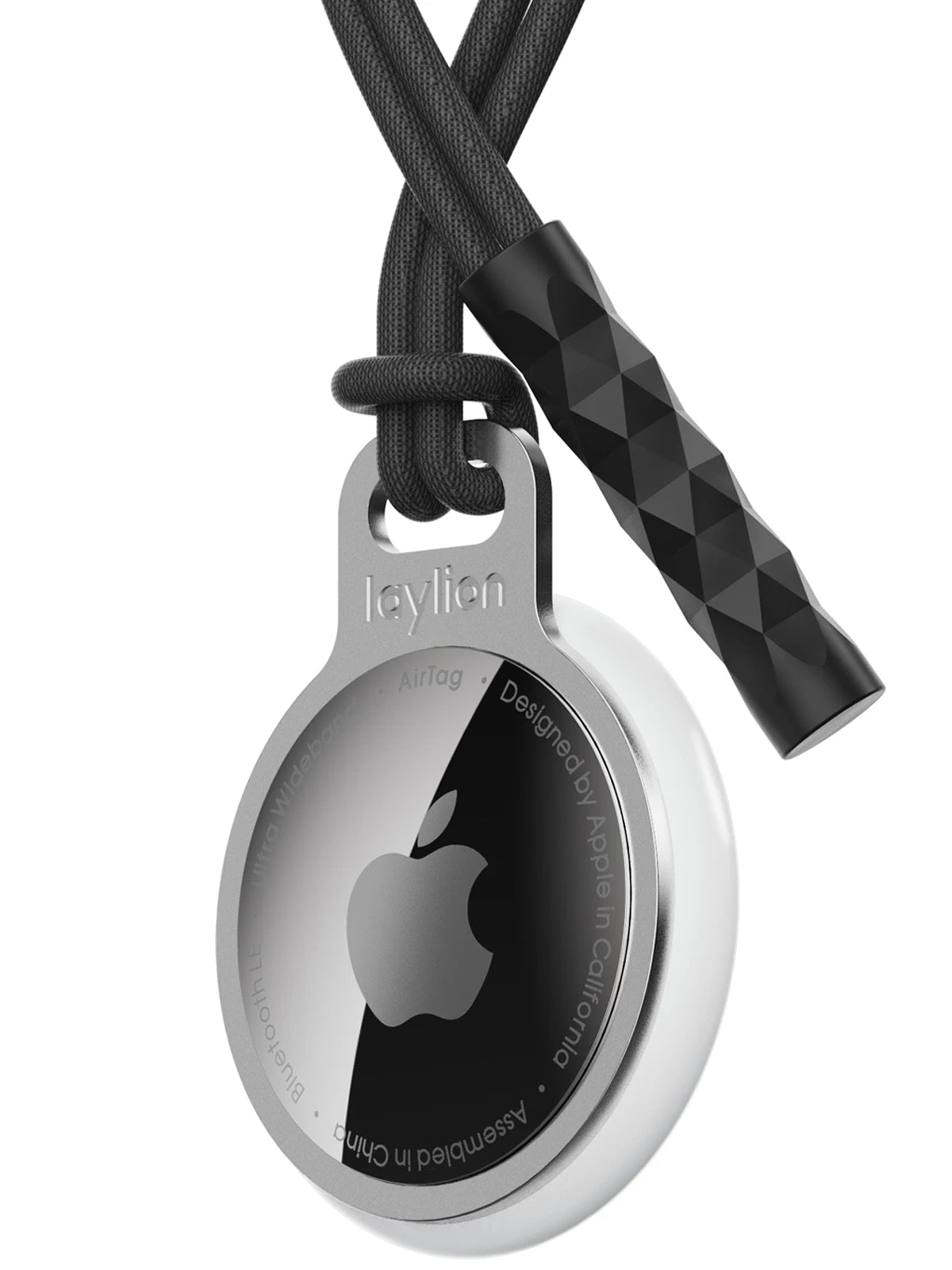 laylion Apple hava etiketi itməyə qarşı cihaz alüminium ərintisi sabit üzük paslanmayan poladdan itməyə qarşı brelok üzük üçün uyğundur