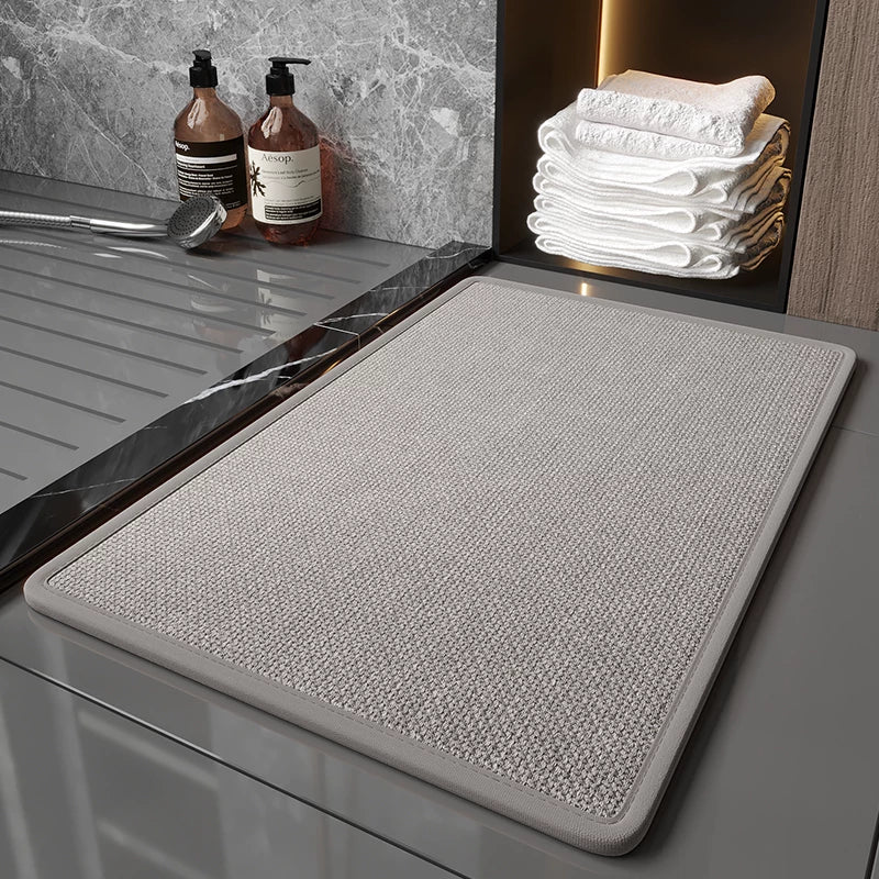 Hamam döşəməsi, vanna otağı üçün super emici paspas, qapı sürüşməyən paspas, tualet ayaq döşəyi, hamam qapısı, hamam xalçası