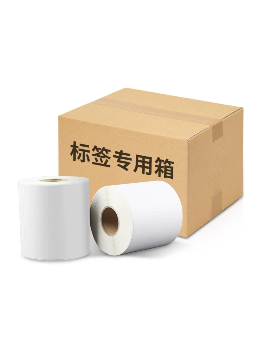 E-poçt Bao üç davamlı termal çap etiket kağızı 100x100x150 Amazon AliExpress transsərhəd e-ticarət öz-özünə yapışan barkod boş elektron forma ekspress tək rulon yığılmış xarici qutu stiker