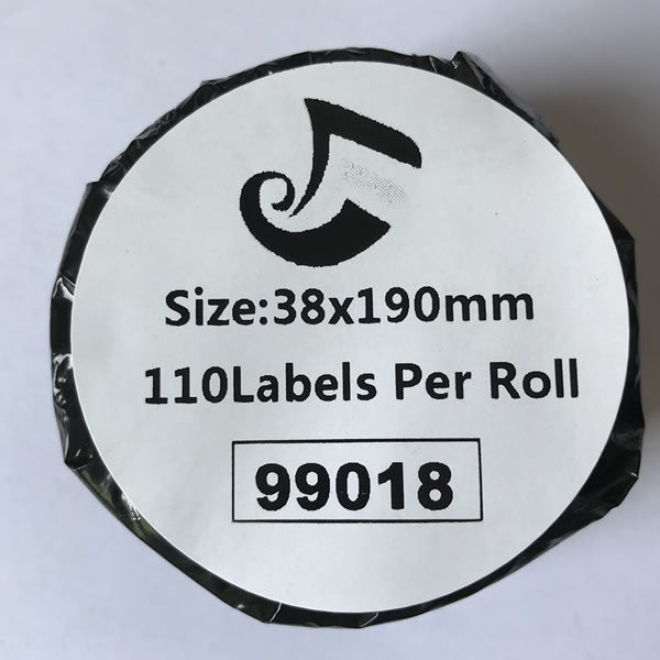 DYMO D99018 190mmx38mm etiket printeri özü yapışan kağız LW450 orijinal orijinal
