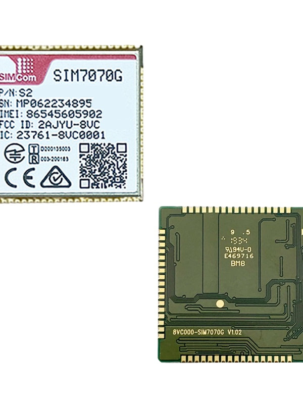 SIMCom SIM7070G SIM7070G-HP CATM NB-IoT modulu texniki məlumat verir