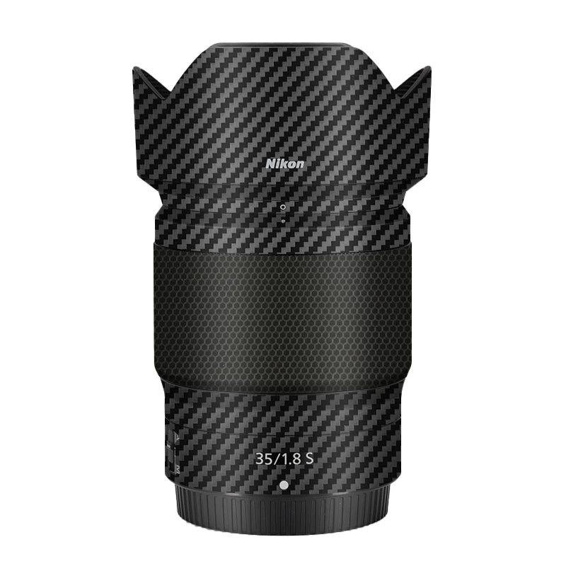 Meibendo Nikon Z 35 1.8S lens qoruyucu film 35-1.8 hər şey daxil karbon fiber stiker 3M üçün uyğundur