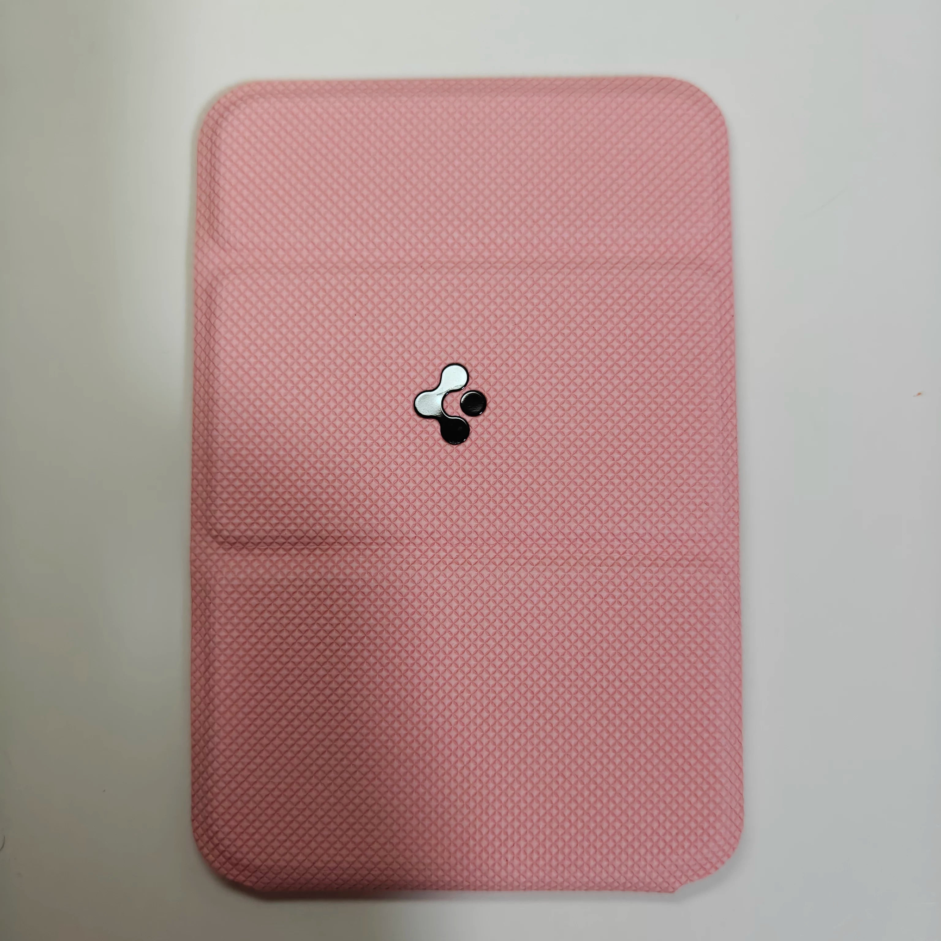 Apple iPhone 16/15/14/13 ilə uyğun Spigen maqnit kart tutacağı/telefon dayağı, portativ arxaya quraşdırıla bilən kart tutacağı.