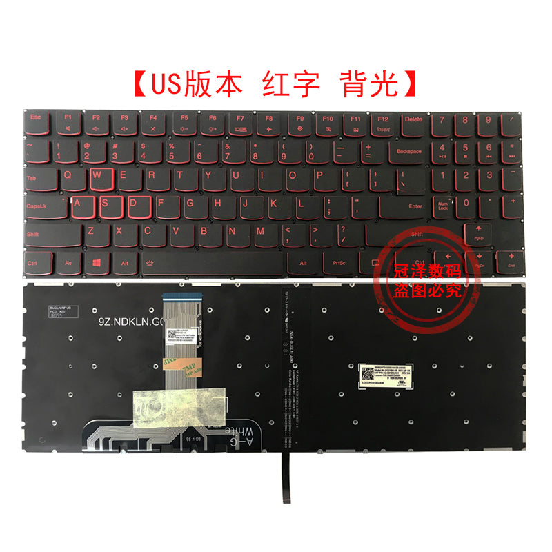 Lenovo Savior Y7000P R7000 klaviaturası Y9000K R9000P 2018/19/20/21/22 üçün uyğundur