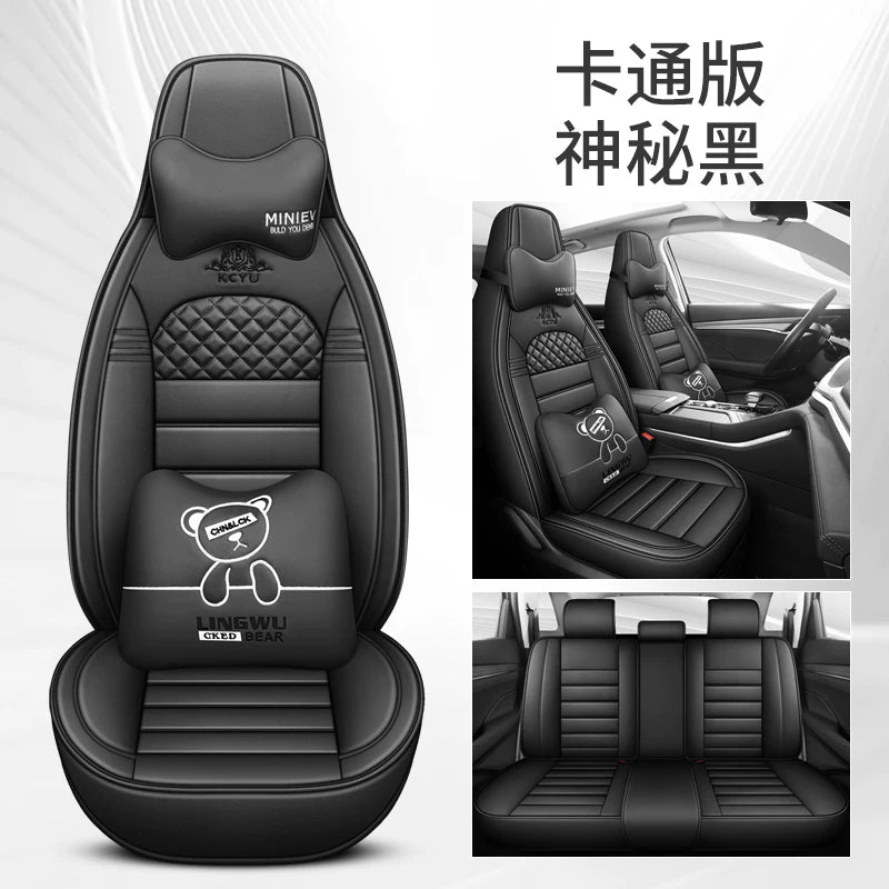 Suzuki Alto Dynamic Edition Lüks Cizgi Filmi Avtomobil Oturacaqları Üzlükləri, Bütün Mövsümlər üçün Universal Tam Örtüklü Oturacaq Yastıqları, Xüsusi Oturacaq Yastıqları