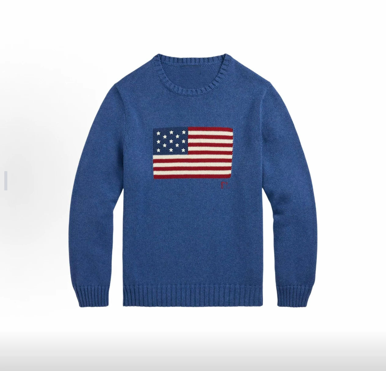 Ulduzlar və milli bayraq təsvir edilmiş açıq yaxalı sviter, uniseks, geniş forma, klassik üslub, vintage görünüş, sviter, təmiz pambıq toxunmuş köynək.