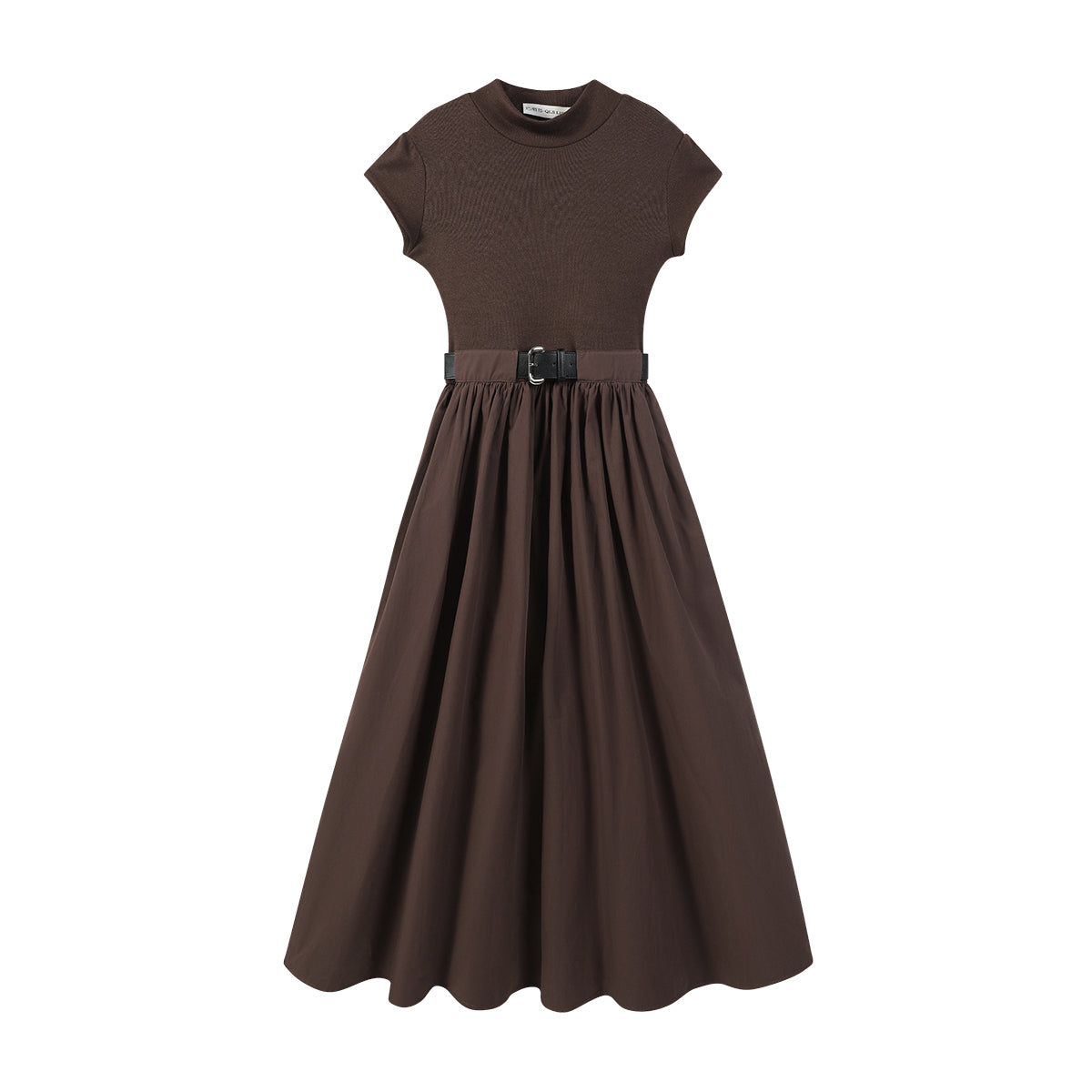 Cholisa arıqlama və çoxfunksiyalı toxunma don, orta uzunluqda, tikilmiş, erkən yaz Koreya üslubunda, qadınlar üçün zərif don.