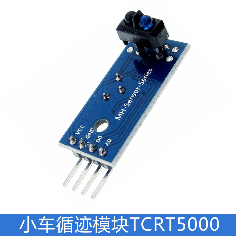 TCRT5000 avtomobil izləmə modulu infraqırmızı maneələrdən yayınma izləmə fotoelektrik açarı əks etdirən sensor inkişaf lövhəsi aksesuarları