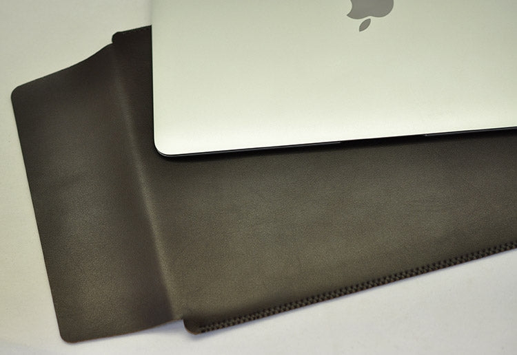 Yeni Macbook Air M2 M3 M4 13.6 15.3 Apple kompüteri qoruyucu örtüklü dəri qutusu daxili çanta
