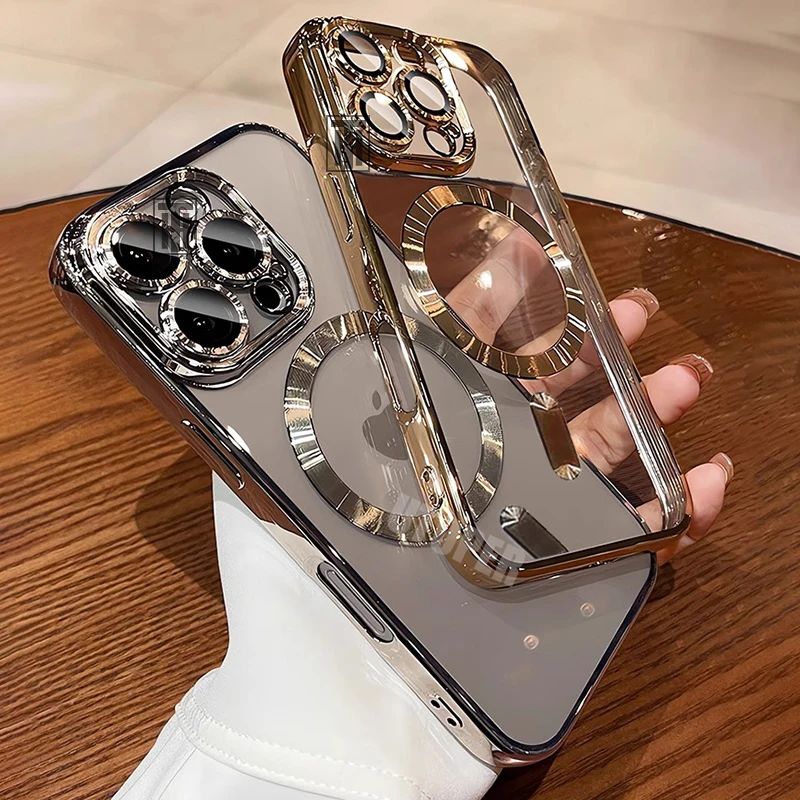 iPhone 16 15 14 13 1 üçün yeni rəsmi Desert Gold telefon qabı