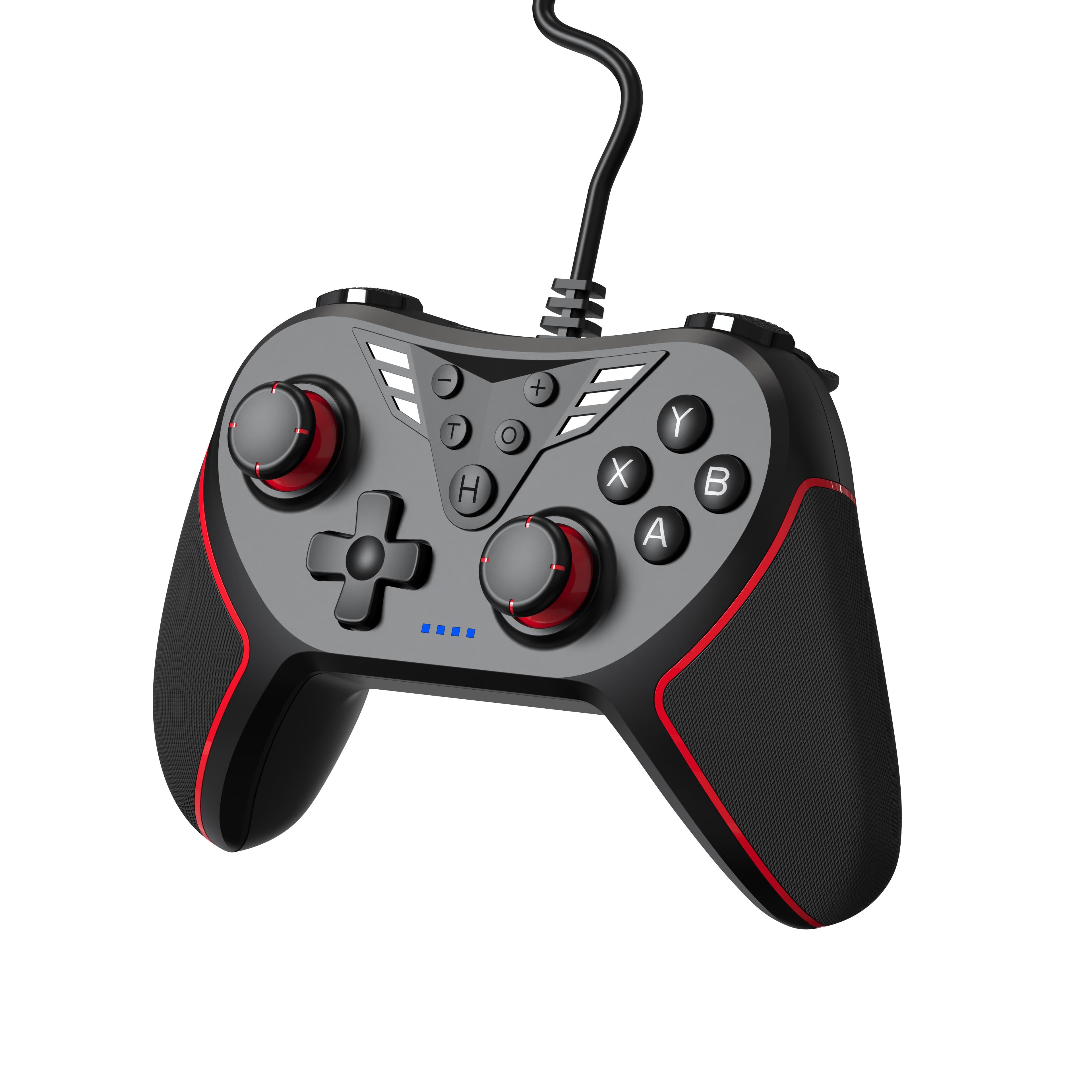 PC kompüter USB simli oyun idarəedicisi partlama funksiyası ilə vibrasiya ns host steam universal keçid nəzarətçisi