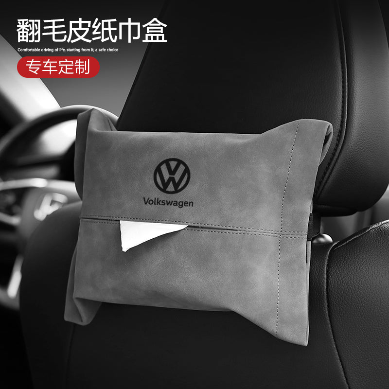 Avtomobil toxuması qutusu Kağız çıxarma qutusu Yaradıcı avtomobil qoltuqaltı qutusu Kreslo arxasına asılan Sabit çoxfunksiyalı İnternet Məşhur toxuma çantası