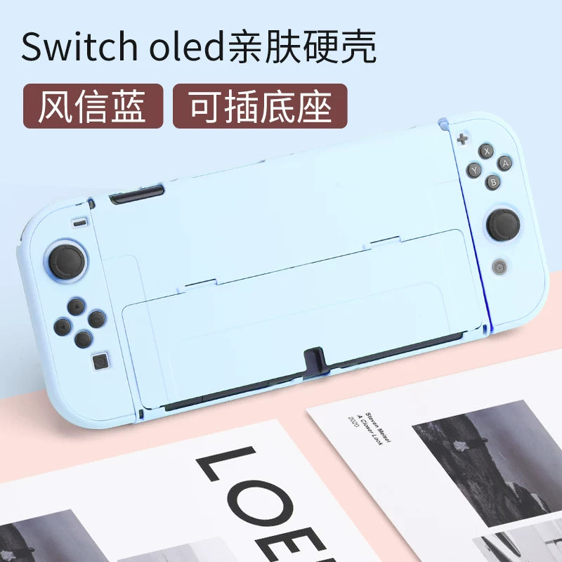 Nintendo ns üçün uyğun BiJiBite açarı qoruyucu qutusu tutacaq örtüyü şəffaf yumşaq qabıqlı silikon qutu Lite sərt qabıqlı keçidli qabıq saxlama çantası oled film aksesuarları