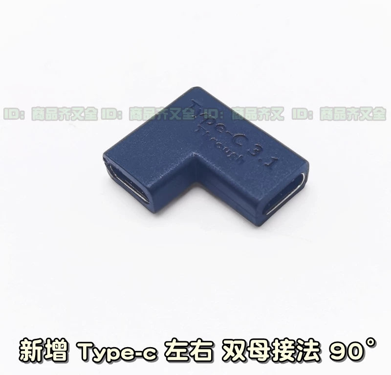 Type-c qadından USB qadına ikili qadın port usb 3.1 3.0 kişidən qadına çevirici mobil telefon məlumat kabeli PD sürətli şarj