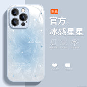 [Ice Star] Apple 17 mobil telefon qutusu üçün uyğundur 17proMax yeni Air Apple 16pro kreativ 16e moda 15 qolbaq 14pro qadın plus niş 13 düşməyə qarşı 12 şüşə 11 qabıq