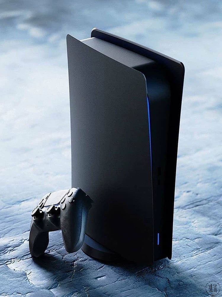 Yeni PS5 konsol qabığı optik sürücü versiyası soyuducu əvəzedici qoruyucu örtük aksesuarları rəqəmsal toz keçirməyən tutqun SLIM qara Pro