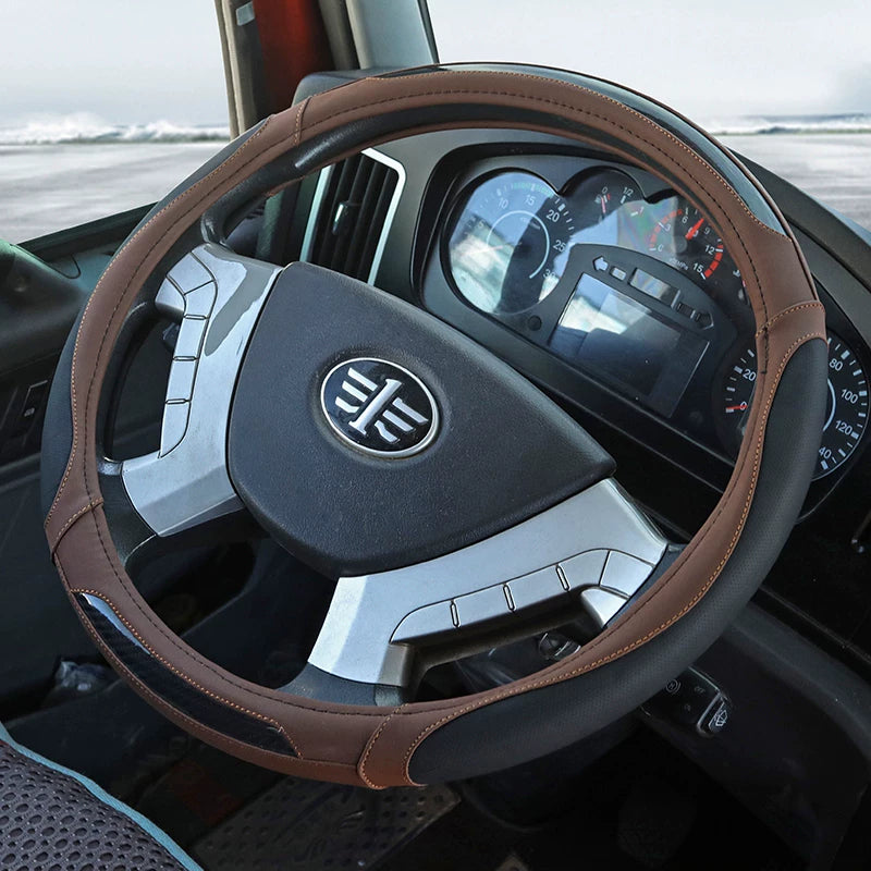 Yük maşınları üçün sükan örtükləri Delong, Jiefang, Chenglong, Geerfa, JAC, Dongfeng, Tianlong, Tianjin və digər kommersiya nəqliyyat vasitələri ilə uyğun gəlir.