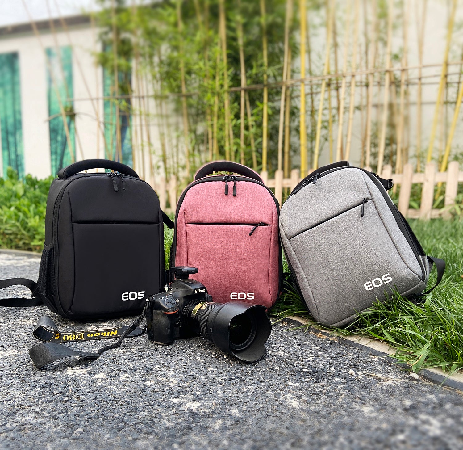 Canon güzgüsüz Sony SLR kamera çantası üçün uyğundur suya davamlı portativ güzgüsüz çanta peşəkar fotoqrafiya kürək çantası