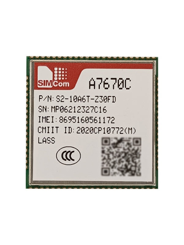 SIMCom A7670C A7670E A7670SA 4G modulu tam şəbəkə aşağı enerji istehlakı modulu