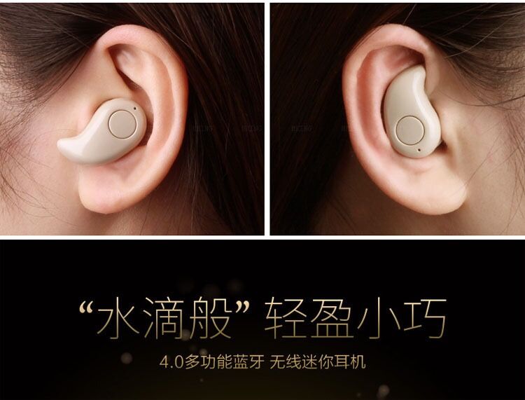 Görünməz taxıla bilən Bluetooth qulaqlıq Mobil telefon planşet Bluetooth qulaqlıq Bluetooth audio qəbul modulu