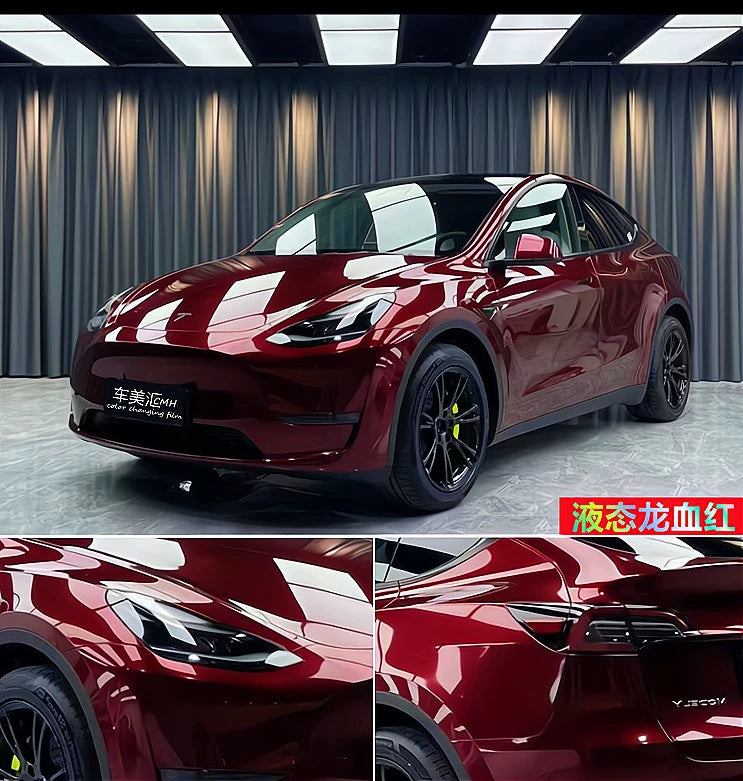 Pethuayue Pudra Rəng Dəyişən Film Tam Avtomobil Qapağı Fantaziya Vulkanik Kül Avtomobil Filmi Rəng Dəyişən Parlaq Qara Tpu Görünməz Avtomobil Filmi