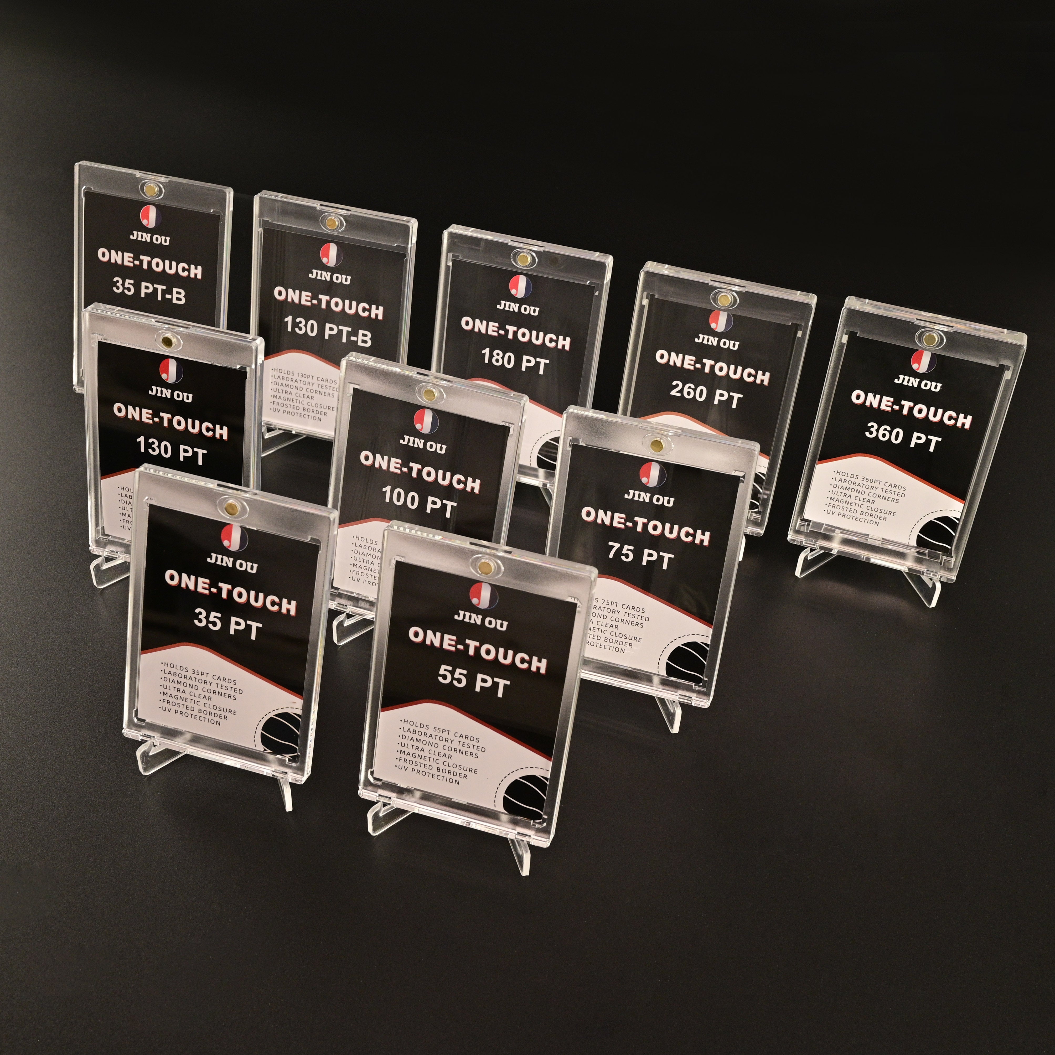 Kart kərpic 35PT-360PT yüksək keçiricilik filmi güclü maqnit anti-UV ulduz kart kərpic Polaroid Magic kart saxlama ekranı