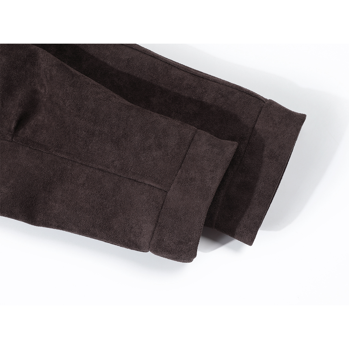 Chalisa Qadınlar üçün Yüksək Səviyyəli Retro Süet Gödəkçə, Payız Amerika Üslubunda Yaxa Rəngli Blok Yamaqlı Gödəkçə, Gündəlik Top