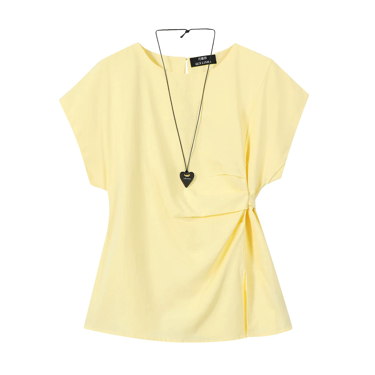 Cholisa Koreya üslubunda incə, şık və gənc, 2025-ci il qadınlar üçün super gözəl köynək.