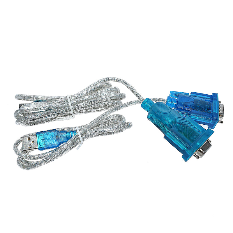 HL-340 USB-RS232 konvertasiya kabeli USB-dən serial kabelə/COM kişi və qadın 9-pin serial kabel win7-ni dəstəkləyir