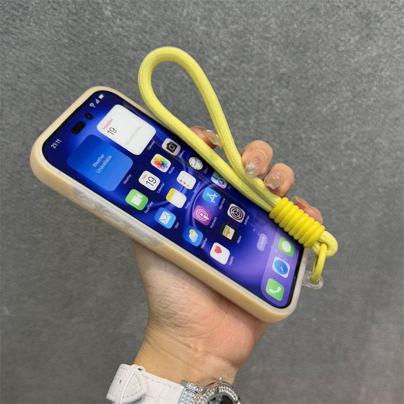 17 Apple 16 mobil telefon qutusu üçün uyğun Dele açıq sarı jele dəri hiss iphone16promax maqnit yeni ikisi birdə 15pro niş 14 sadə böyük dəlik 13 cüt 12 şəxsiyyət 16plus