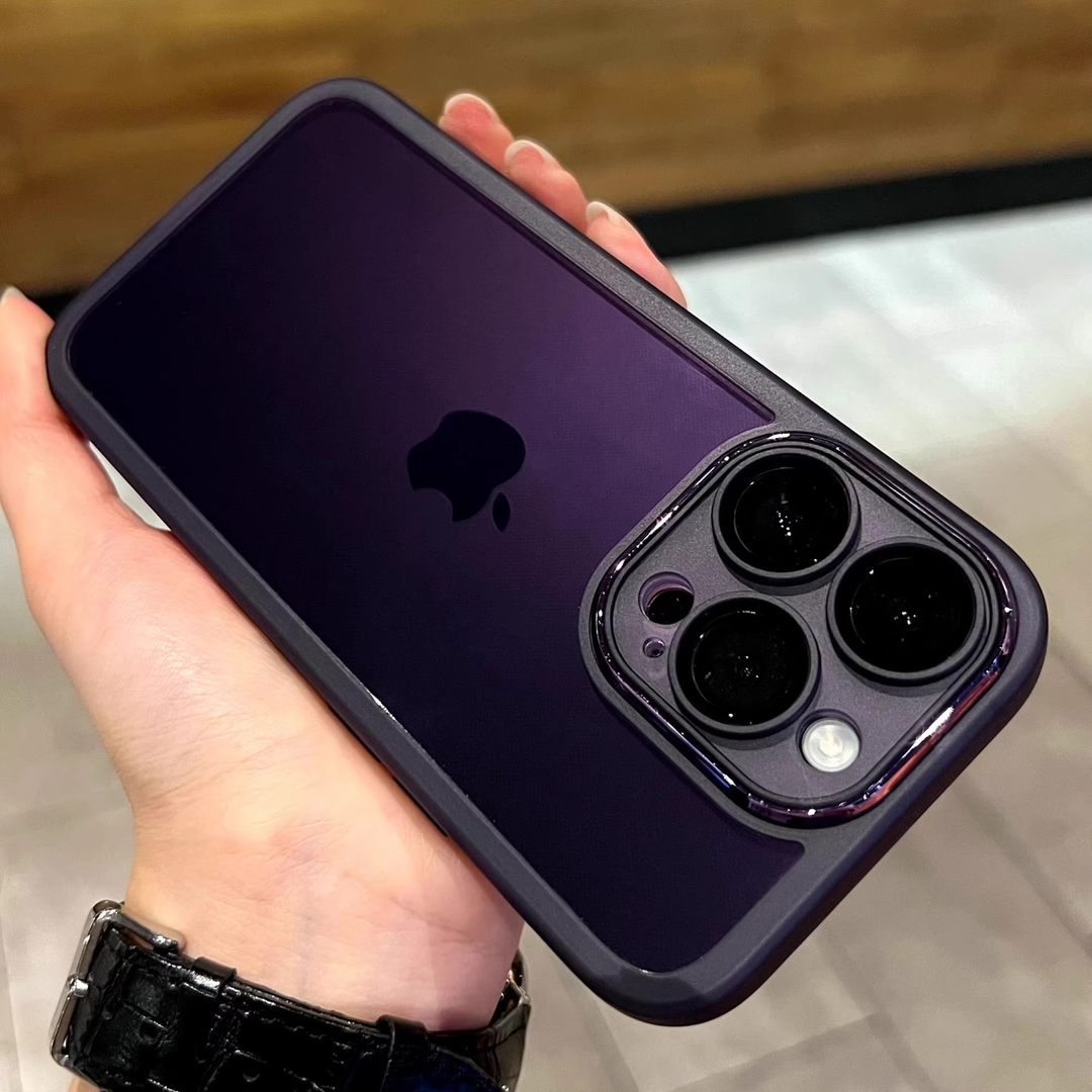 Apple 16 mobil telefon qutusu 15Promax/13/12 qoruyucu örtük 13por sadə şəffaf kişi və qadın 11 moda iPhone 15promax düşməyə qarşı yumşaq qabıq 14p yüksək səviyyəli hiss üçün uyğun linza filmi ilə gəlir