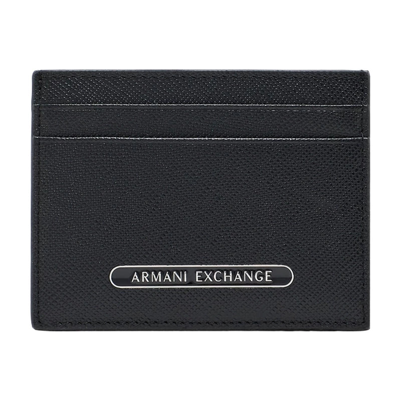 [Yeni il hədiyyəsi] ARMANI EXCHANGE Kişi Dəri Şəxsiyyət Vəsiqəsi Saxlayıcısı (Payız/Qış)