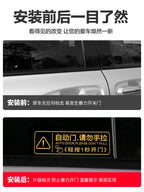 Toyota Sana Grevia Serena üçün tətbiq olunur Orta Qapı Avtomatik Qapı Xəbərdarlıq Etiketi Elektrik Arxa Qapağı Tez Xatırlatma Etiketi