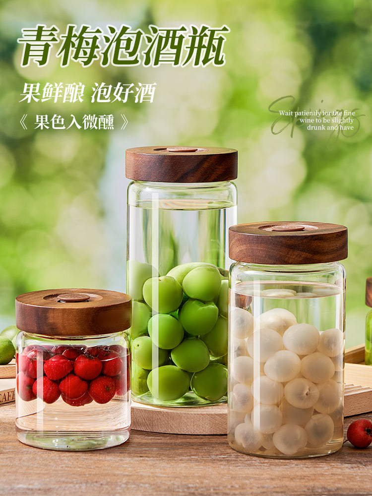 Bayberry meyvə şərabı üçün xüsusi şərab şüşəsi, yaşıl gavalı şərab şüşəsi, şüşə qab, boş butulka, möhürlənmiş qutu, qida keyfiyyəti