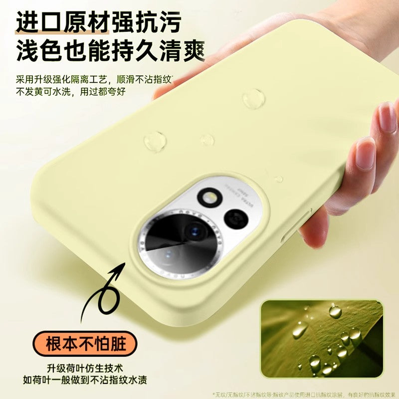 Huawei Nova14 mobil telefon qutusu üçün uyğundur yeni nova13 əsl maye silikon nova16pro qoruyucu örtük 15 lens hər şey daxil 12pro düşməyə qarşı dəri hissi 11 istilik yayılması 10 yumşaq qabıq canlılıq versiyası