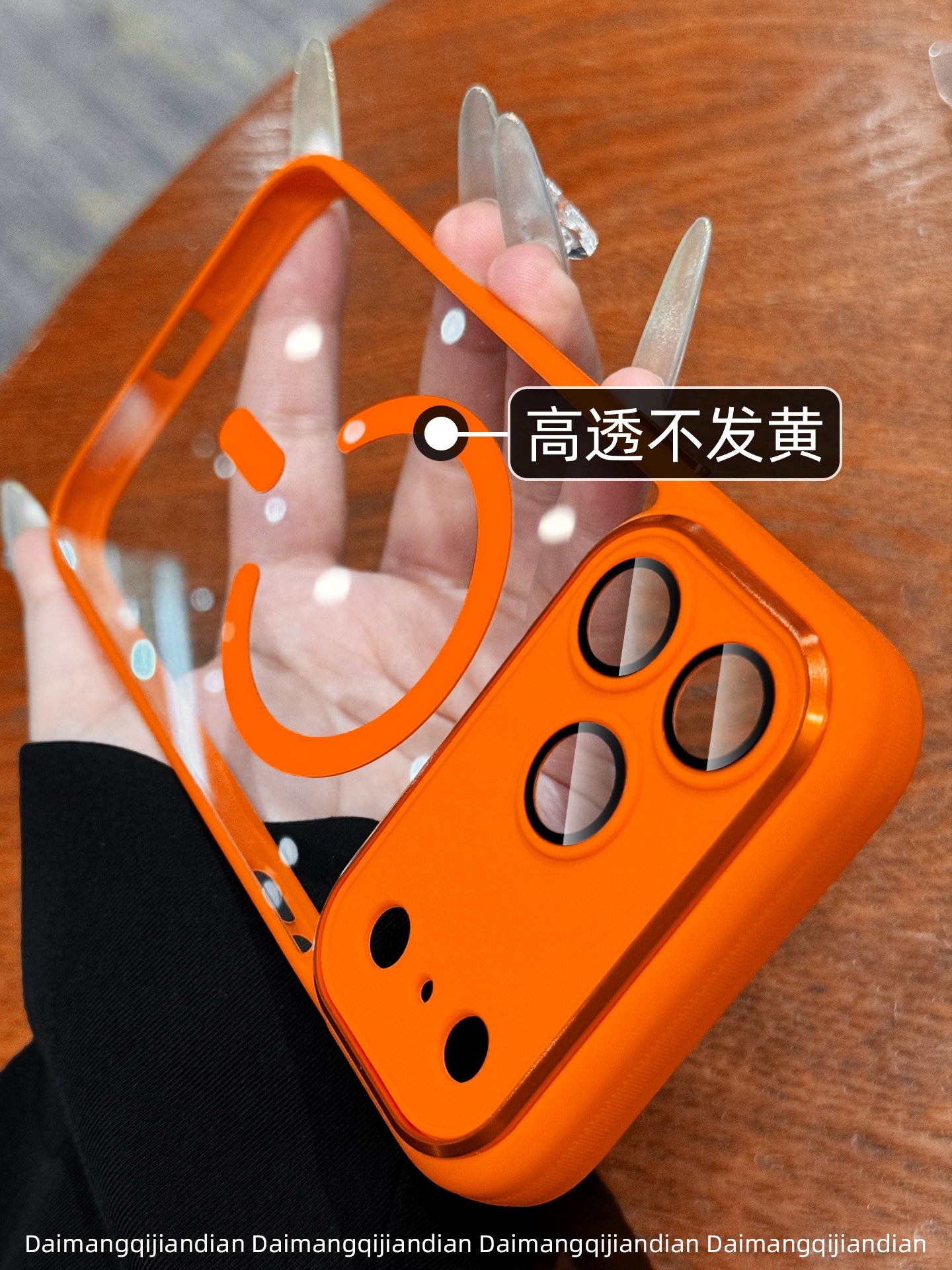 Daimang, Apple 17promax mobil telefon qutusu üçün uyğun linza filmi ilə gəlir Xingyu Narıncı iphone17pro şəffaf qoruyucu örtük 16 yüksək səviyyəli niş 15 hər şey daxil olmaqla düşməyə qarşı 14 qabıq 13 sadə 12p