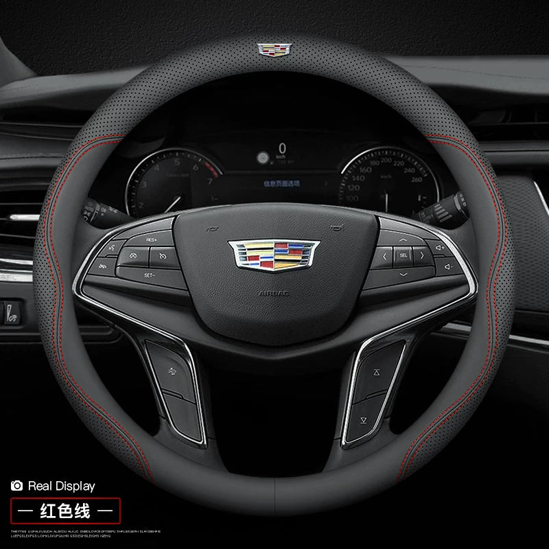 Cadillac sükan örtüyü, orijinal dəri, IQ, Ryoma, XTS, ATS/SLS/SRX/CTS, ultra nazik model.