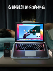 Core Bingzun A9 notebook radiator bazası 15,6 düymlük noutbuk egzoz ventilyatoru 14 düymlük su ilə soyudulmuş oyun noutbuku braket lövhəsi Apple Lenovo xilaskar Asus Alienware üçün uyğundur