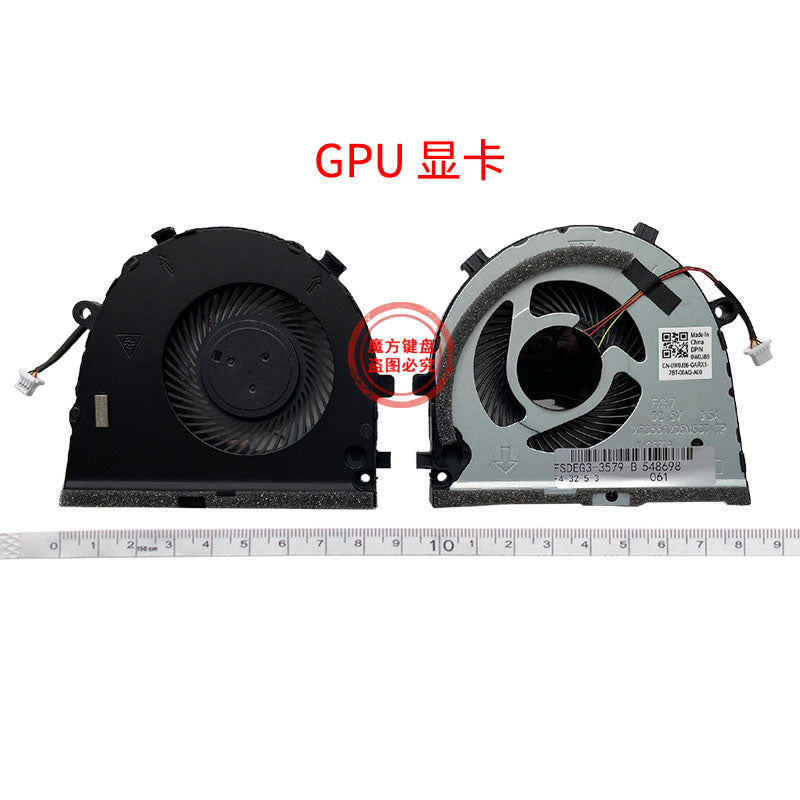 Dell oyun qutusu G3 üçün uyğundur Dell G3-3779 3776 G3-3579 soyuducu fan CPU qrafik kartı G3-3590