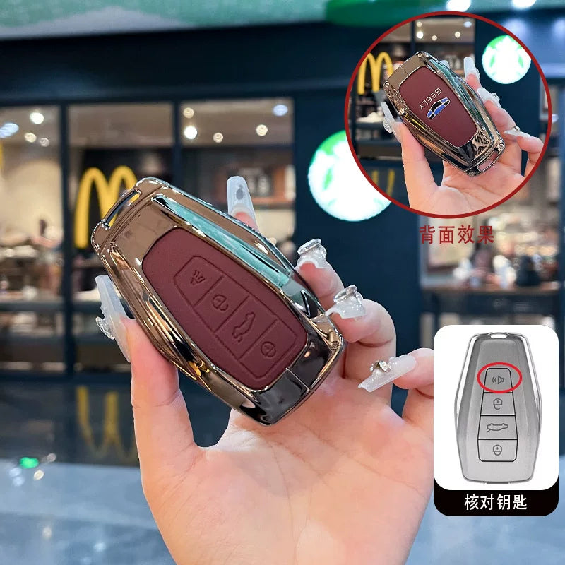 Geely Jiaji açar örtüyü, Geely Haoyue PRO, Xingyue L, Boyue, Binyue, Emgrand və Binrui avtomobil çantası klipləri üçün uyğundur