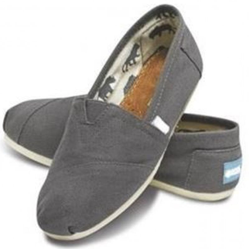 TOP TOMS Kətan Ayaqqabı Aşağı-Up Kişi və Qadın Ayaqqabıları və