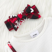 Ucuz Geyimlər Uşaqlar üçün Milad Donları Qızlar üçün Uzun Qollu P