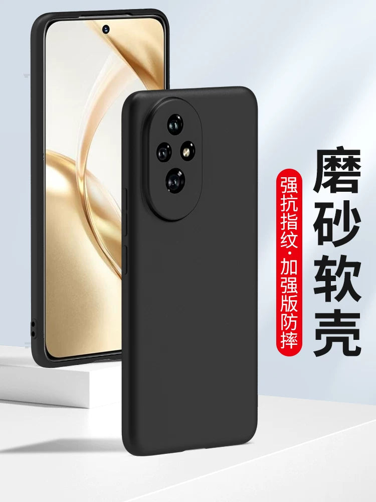 Şaxtalı Huawei 500 Honor 600 400 300 200Pro cib telefonu korpusu 100 90 80GT silikon 70 60se V20 yumşaq qabıq V40 düşməyə qarşı 30 qoruyucu örtük 50 hər şey daxil 10 yeni model üçün uyğundur