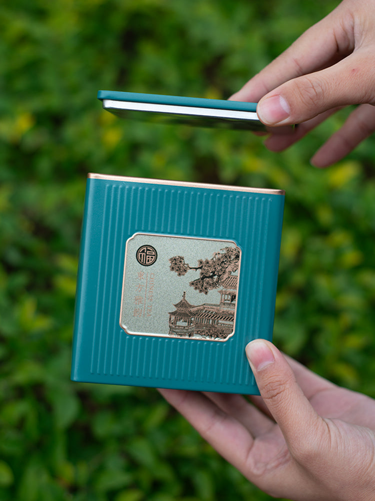 Yeni qədim ağac qara çay çayı qalay qabı möhürlənmiş Yinghong № 9 yaşıl çay çay qutusu çay qablaşdırma qutusu