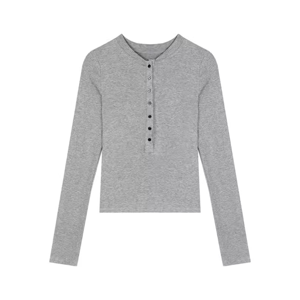 İncə Fit Uzun Qollu Futbolka Qadınlar üçün 2026 Yeni Model, Çiyinləri Müəyyən Edən Futbolka, Bir Az Qalın, Erkən Payız Daxili Qatlı Köynək, Ankera Qırmızı Top