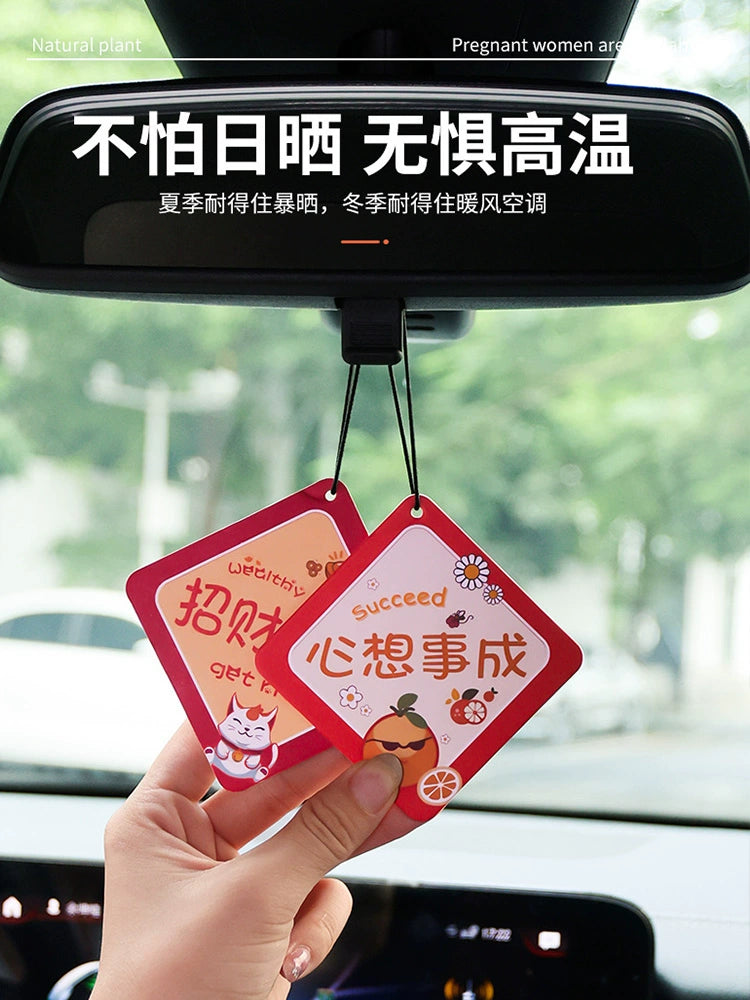 2025 Yeni Gələn Avtomobil Aromaterapiya Dezodorantı Yasəmən Ətirli Yaşıl Çay Asma Dekorasiya Avtomobil Dezodorantı Ətri Hamilə və Körpə üçün Mövcud Ətir