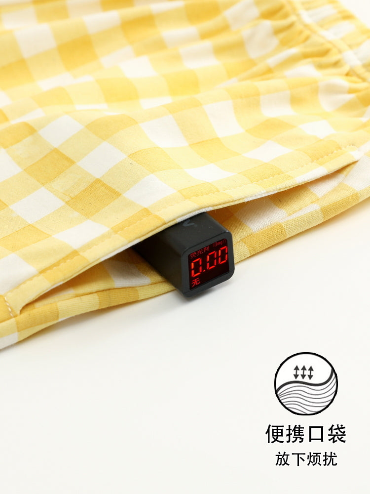 Catman pijama qadın xalis pambıq yay qısaqol şort 100% pambıq çöldə geyinmək olar böyük ölçülü qadın ev geyimi dəsti