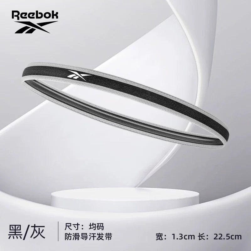 Reebok Reebok idman saç bandı tər bandı antiperspirant bandı qadın tər uducu baş bandı yoqa qaçış basketbolu badminton kişiləri