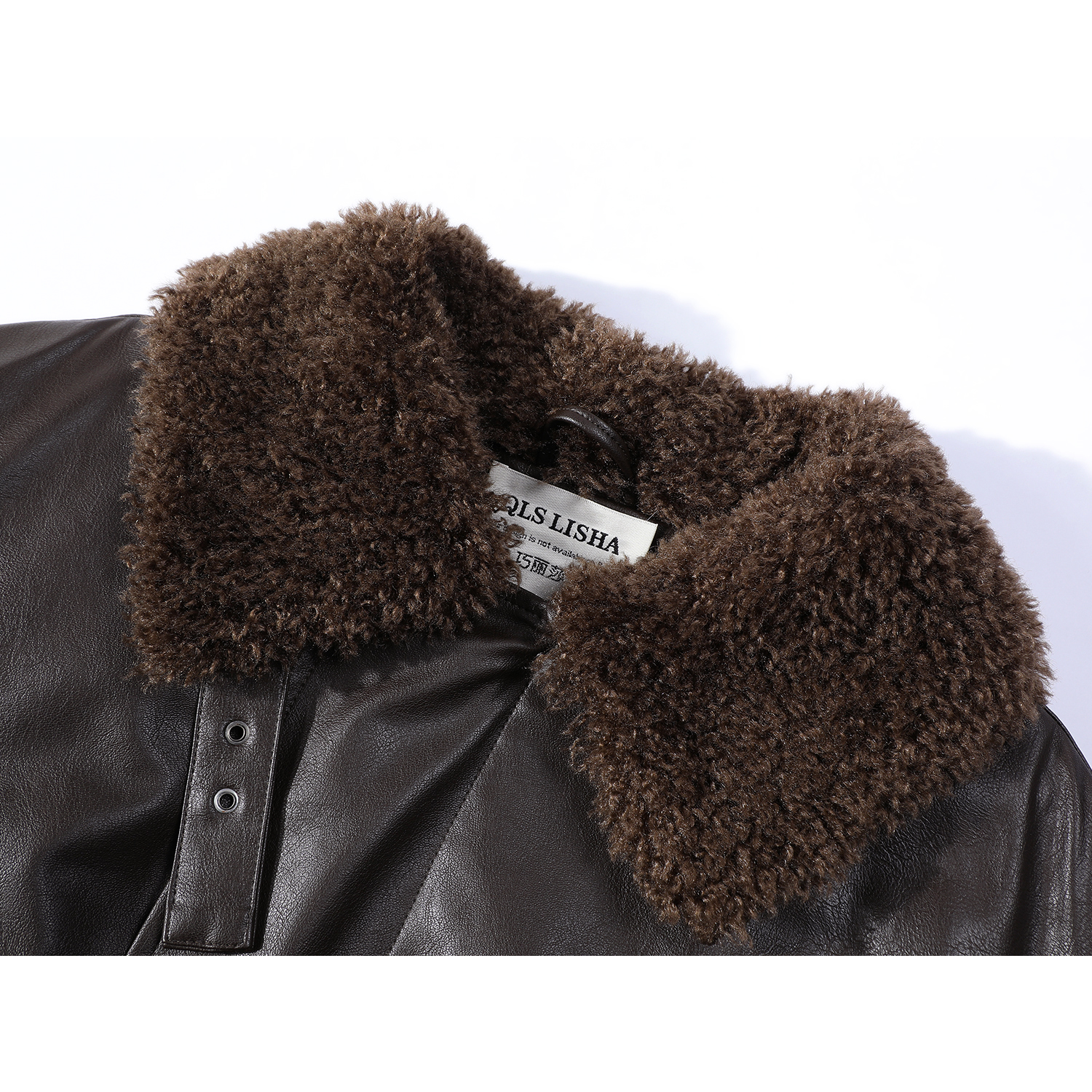 Cholisa Yüksək Səviyyəli Dəri Gödəkçə, 2025 Super Populyar Unikal və Dəbli, Qalın və İsti Qadın Qış Gödəkçəsi